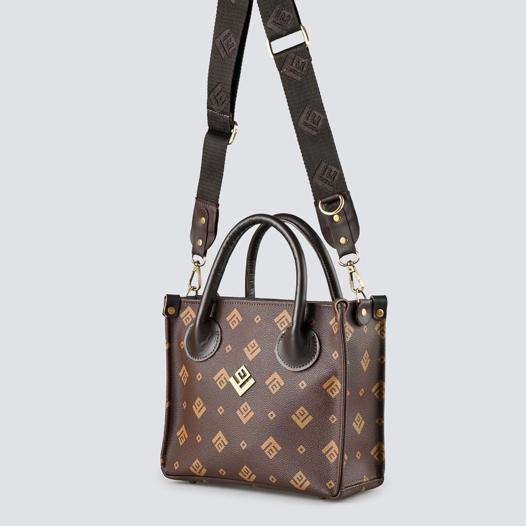 Tiffany Small Signature Bag | Brown LOV0010