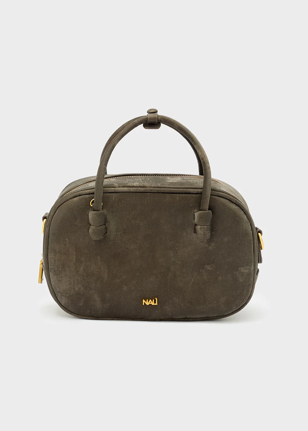 LEO BROWN SMALL HANDBAG + SHOULDER STRAP NB016