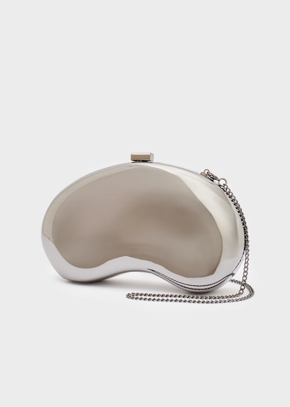 MIRROR CLEO CLUTCH SILVER METALLIC NB029