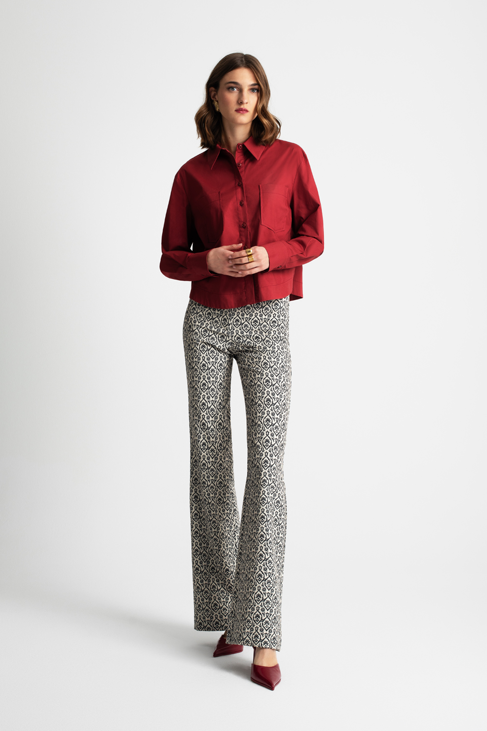 Παντελόνι full print MOUTP009M