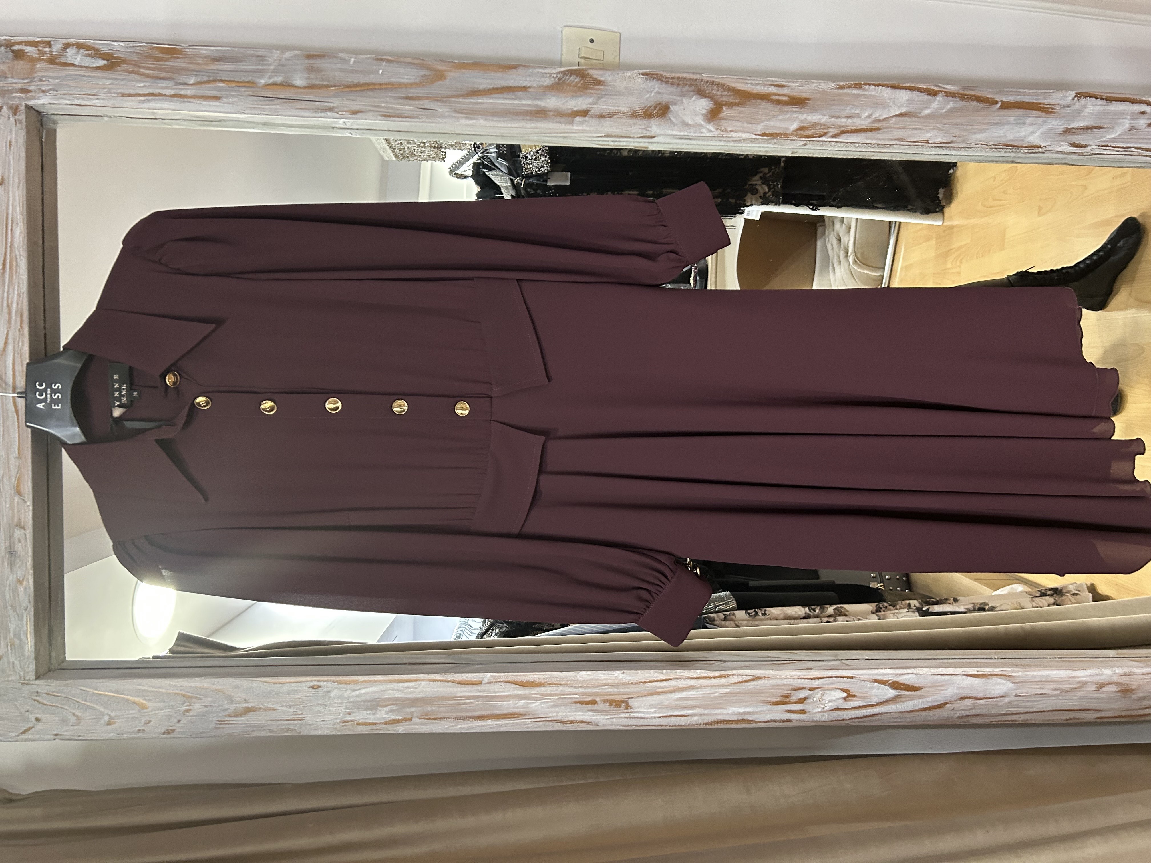 Lynne φόρεμα μπορντώS