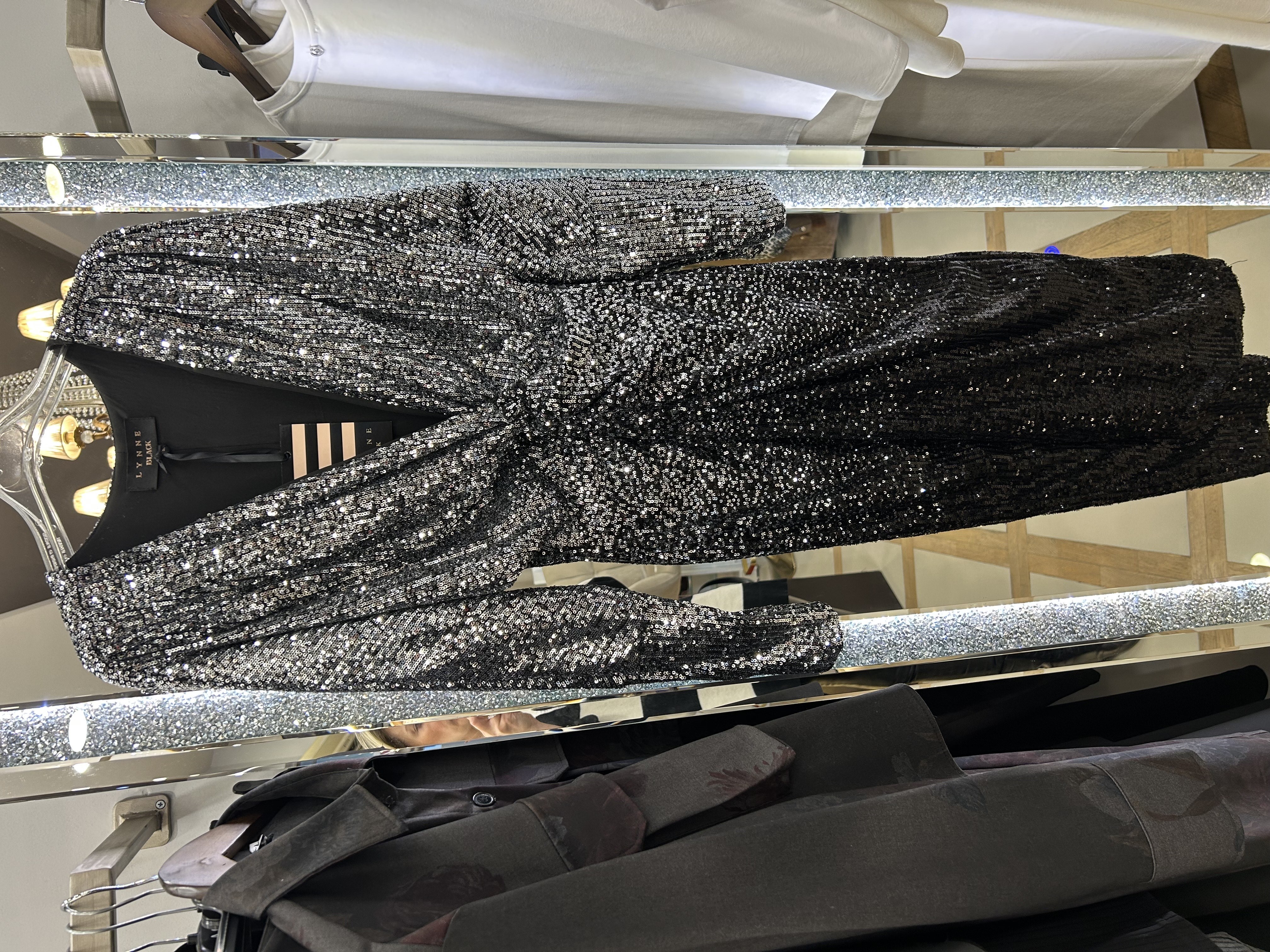 Lynne φόρεμα με παγιέτεςS