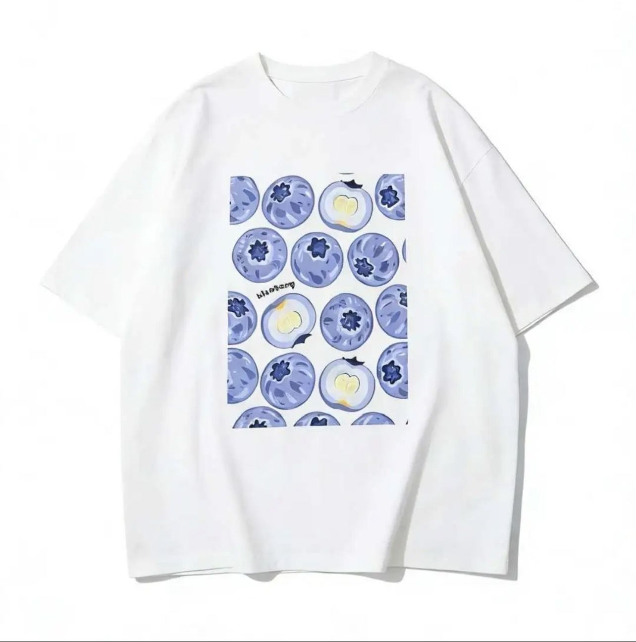 Λευκό t-shirt με στάμπα INT001o/s