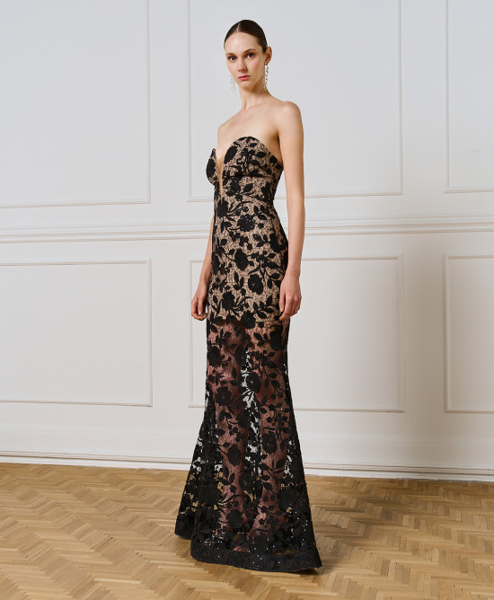 Φόρεμα μάξι με δαντέλα ACCSPDD004