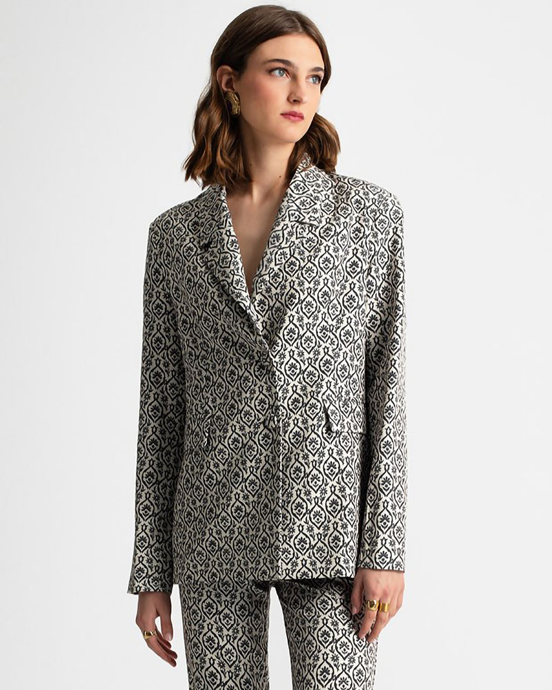 Σακάκι full print MOUBL001M